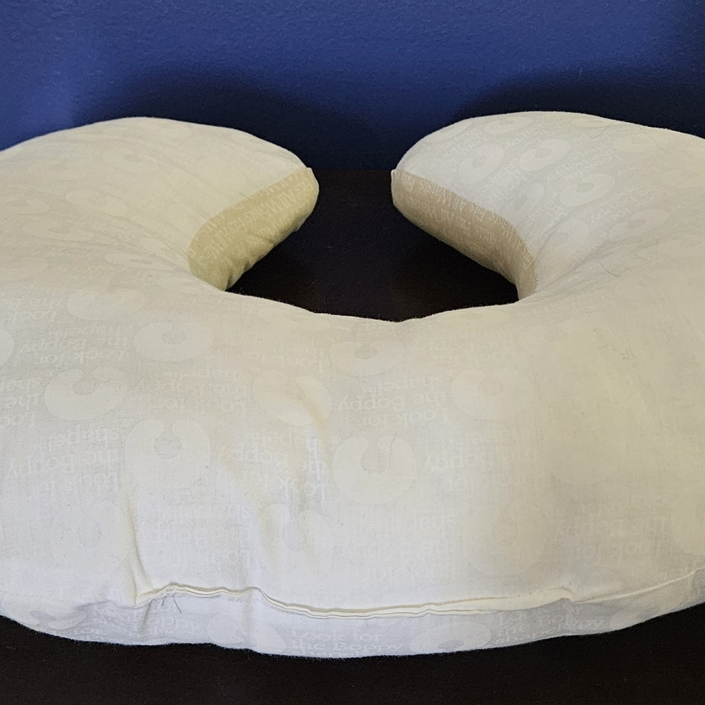 Cream U-Shape Support Pillow